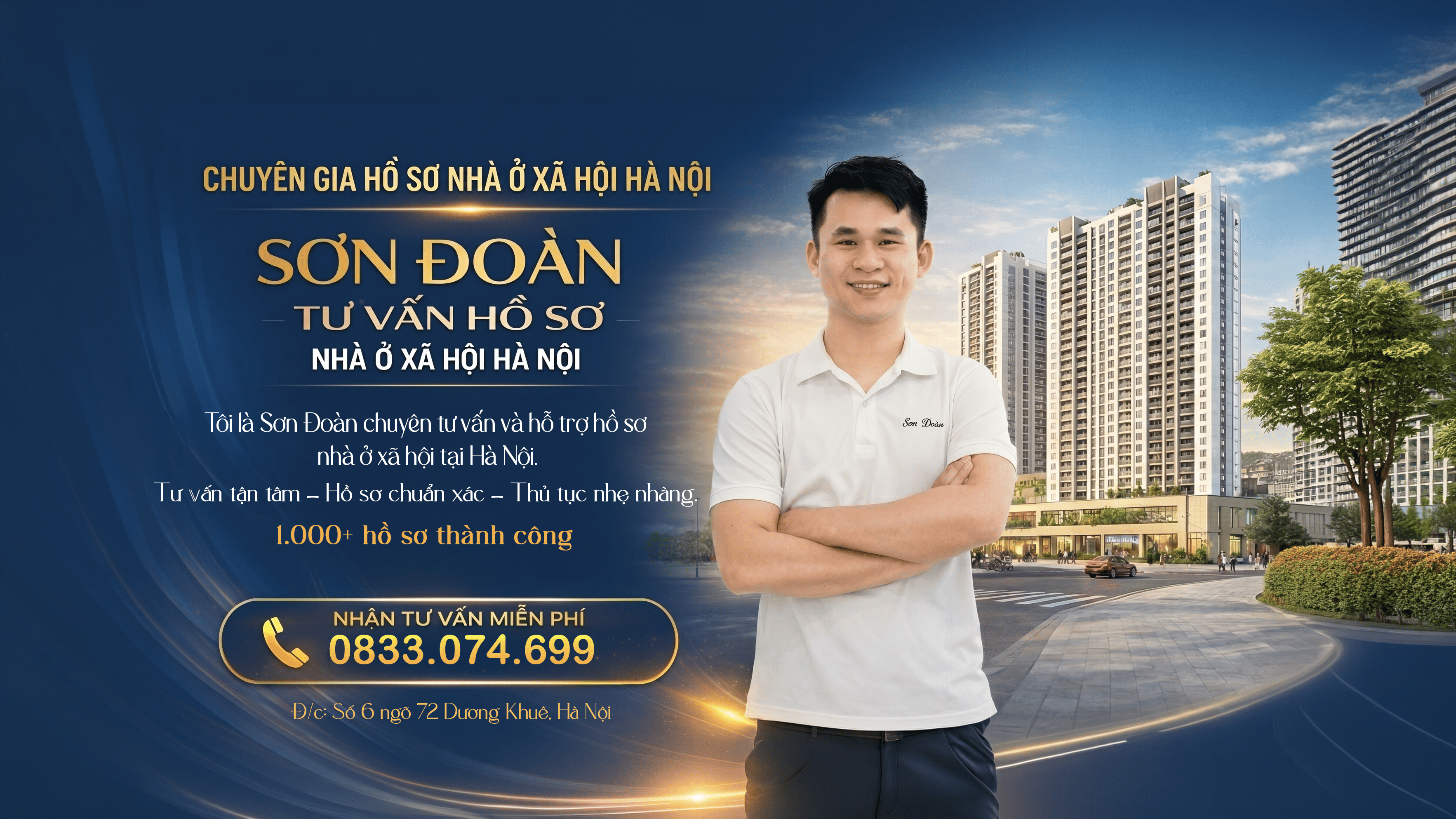 Sơn Đoàn tại dự án Nhà ở Xã hội